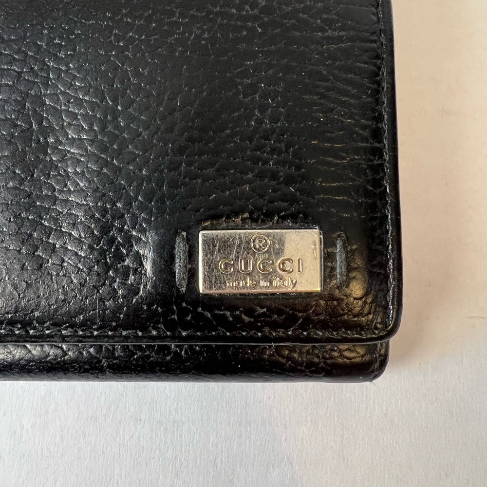 Gucci pebble leather, long wallet - Picture 2 of 13